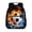 Football, variant on Jeiento Truck Toddler Backpack 13.5" for 2-6 Years Old, American Flag Preschool Bookbag with Large Compartment & Mesh Side Pockets, Lightweight Kids School Bag for Daycare Outdoor