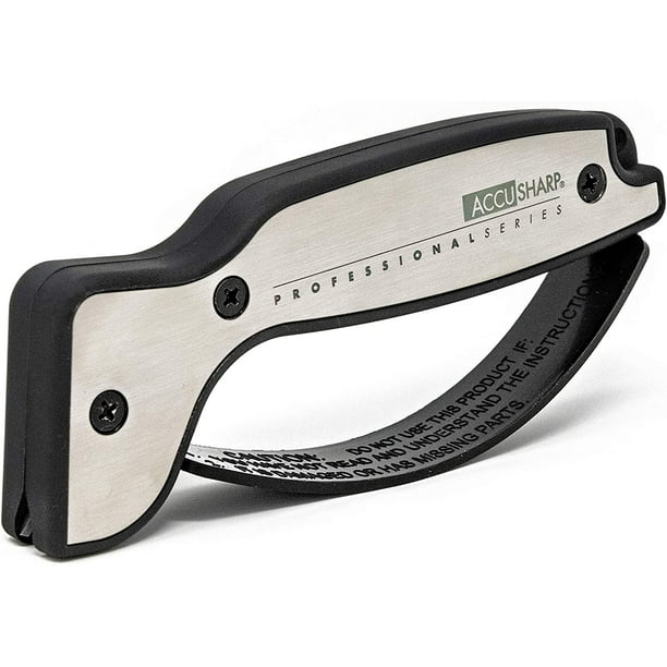 AccuSharp Knife & Tool Sharpener 2 Pack - Knife Sharpeners for Kitchen  Knives, Pocket Knives, Serrated Blades, Axes & Machetes - Diamond-Honed