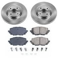 thumbnail image 3 of PowerStop Front Stock Replacement Brake Pad and Rotor Kit Fits: FIAT MAZDA Select Models KOE7358, 3 of 8