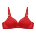 thumbnail image 2 of Utoimkio Push Up Bras for Women No Underwire Full Coverage T Shirt Bras for Women Comfortable Breathable Everyday Bras, 2 of 3