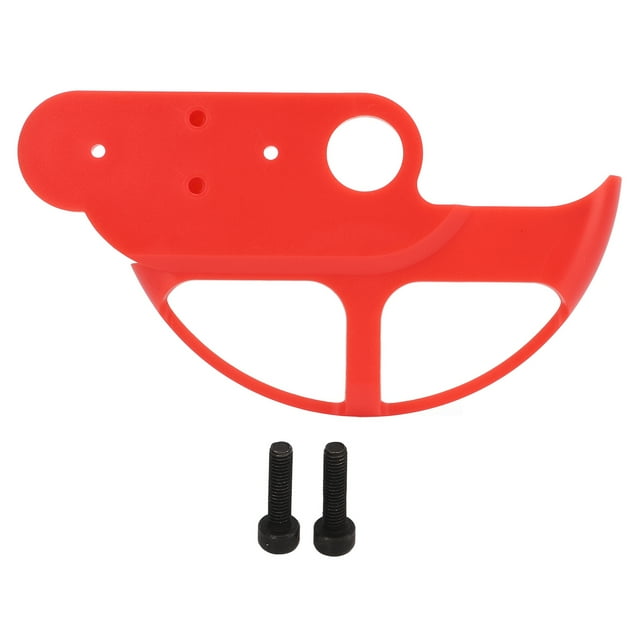 Electric Scooter Brake Disc Cover, High Temperature Resistant Plastics PVC Rear Brake Disc Guard For Repair Red