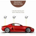 thumbnail image 4 of YISITIAN Rubber Edge Trim U Channel, Car Door Edge Guards, Self Adhesive Sheet Metal Edge Guard Protector, EPDM Seal Strip for Most Car Doors, Steel Plates, Glass, Hatches, Table CJ919-12606, 4 of 7