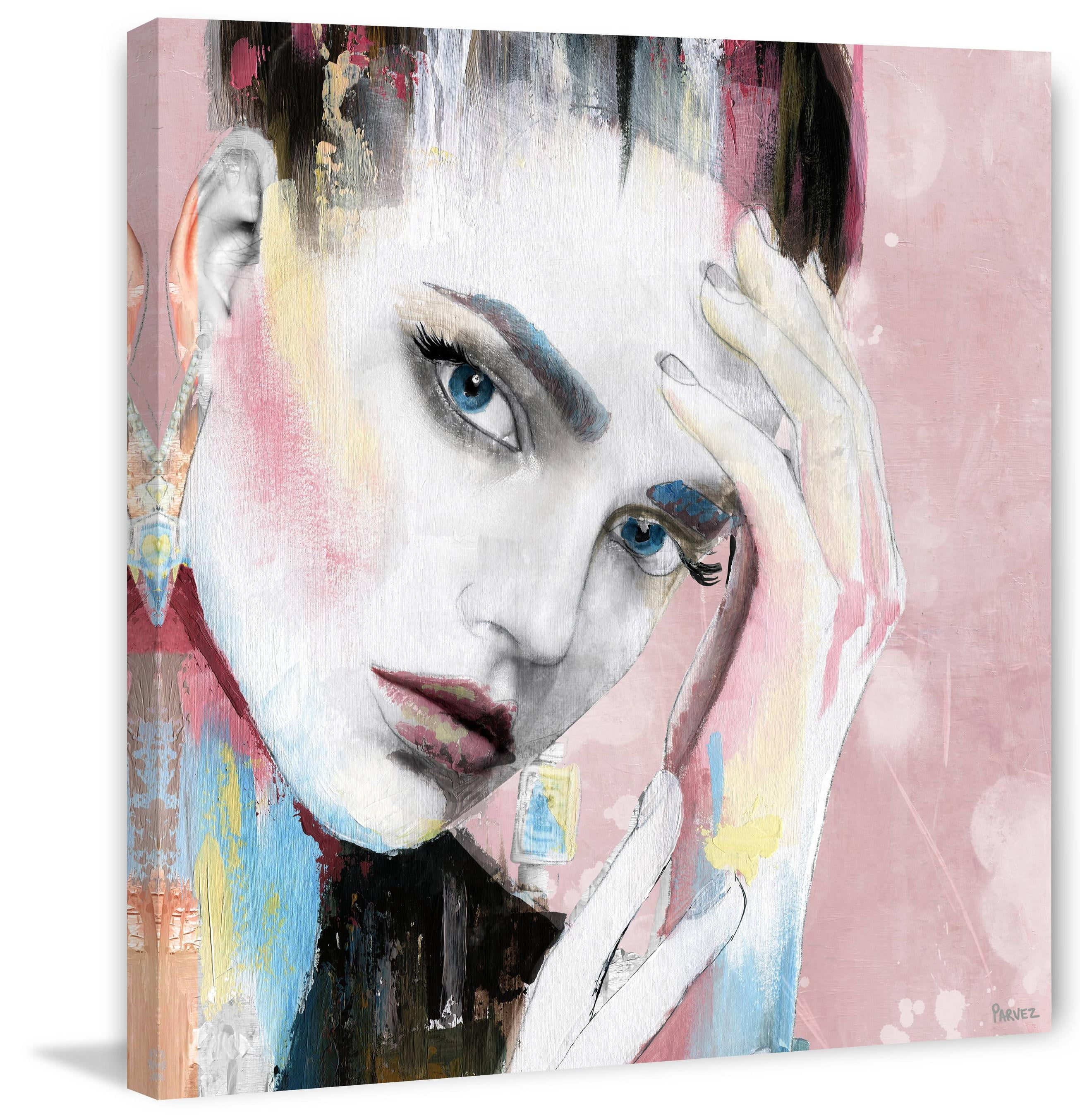 Parvez Taj Doubtful Pose II Canvas Wall Art