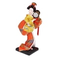 thumbnail image 4 of Muñeca geisha japonesa étnica, figura coleccionable, estilo vintage, colección artesanal. Estilo D, 4 of 9
