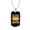 Military Chain (Gold), variant on I Really Do Need Crypto Crypto Dog Tag Necklace Stainless Steel 24" Chain Silver Tone or Gold Tone