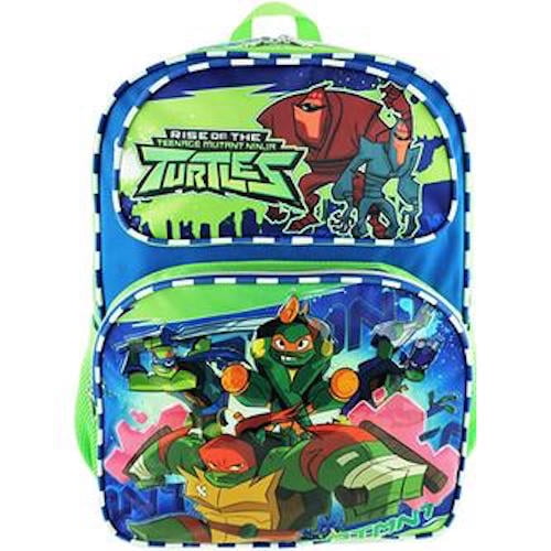 Personalised Backpack/Rucksack/School Bag Ninja Turtles Style *Pink/Blue/Red* 