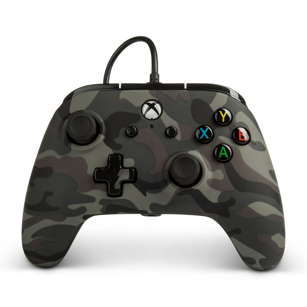 PowerA Wired Controller for Xbox One Thunder Cloud Camo