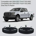 thumbnail image 5 of SPEEDWOW 2.5 Inch Front Spacers Leveling Kit Lift Kit for 2004-2022 Ford F150 4x2 4x4, 5 of 6