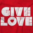 thumbnail image 2 of Give Love Heart Kindness Happiness Womens Plus Size Graphic Tank Top Brisco Brands 3X, 2 of 5