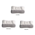 thumbnail image 3 of Bewildely Almohada de memoria, almohada de apoyo, almohada Cervical para reducir la presión de la oreja para dormir, almohada de ayuda para Juegos de cama almohada alta, 3 of 6