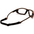 thumbnail image 4 of Carhartt Toccoa Safety Glasses, Black/Tan Frame, Clear H2MAX Anti-Fog Lens, 4 of 4
