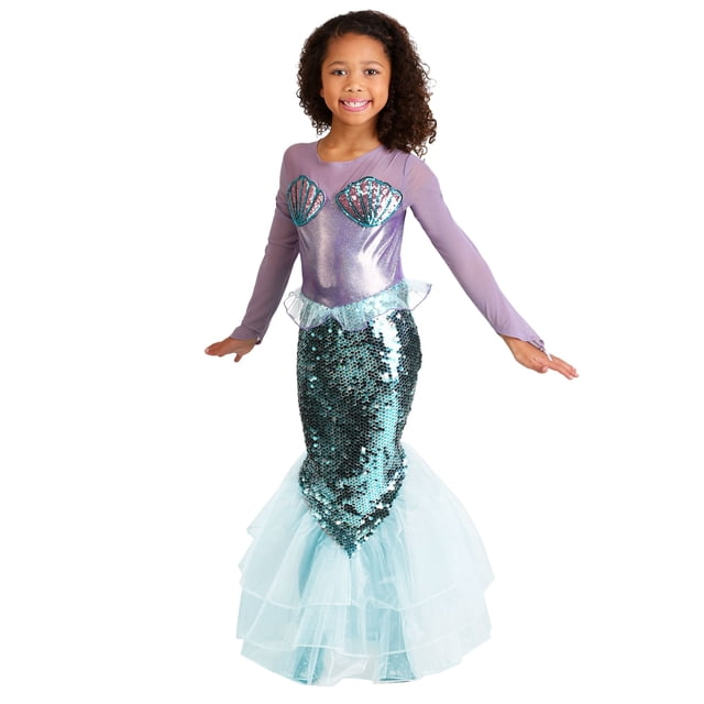 Pretty Purple Mermaid Child's Costume
