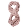 thumbnail image 3 of Infinity Loop Knit Scarf - Rose, 3 of 3