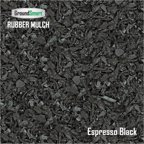 GroundSmart Rubber Mulch (98 bags/0.08 cu ft), 78.4 cu ft