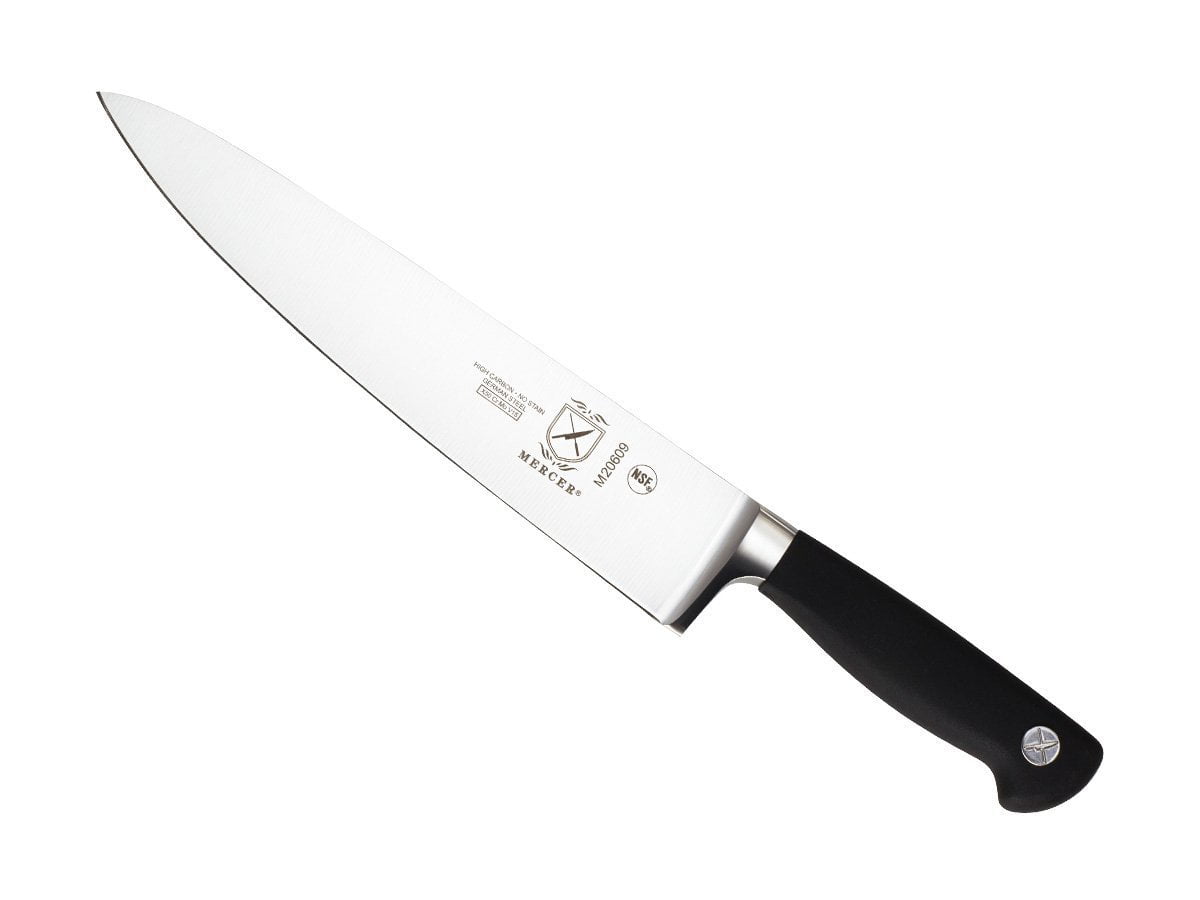 Mercer Culinary M20609 Genesis Forged Chef's Knife, 9, Black
