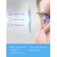 thumbnail image 4 of Firmoo Blue Light Blocking glasses Vintage cat Eye computer Reading Eyeglasses with Magnification(Leopard, 150), 4 of 7