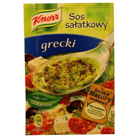 Knorr Sos Salatkowy Grecki Greek Style Salad Dressing Mix 9g (Best Dressing Style For Mens)