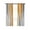 Gray Orange, variant on Abstract Navy Blue Blackout Curtains, Light Blocking Print Window Curtains, Vintage Grey Street Painting Art Thermal Insulated Window Drapes for Living Room Kitchen Cafe 2 Panels, 55"W x 39"L