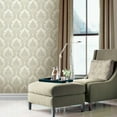 thumbnail image 3 of Mirage Mercutio Damask Wallpaper, 3 of 3