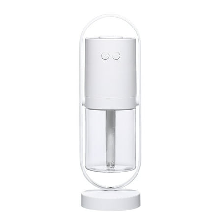 

Smrinog 200ml Air Humidifier USB Essential Oil Diffuser with Night Light (White)