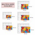 thumbnail image 6 of Red Yellow Blue Flowers Outdoor Rug for Patio/Deck/Porch, Non-Slip Large Area Rug 5 x 8 Ft, Boho Colorful Floral Plant Indoor Outdoor Rugs Washable Area Rugs, Reversible Camping Rug Carpet Runner, 6 of 8