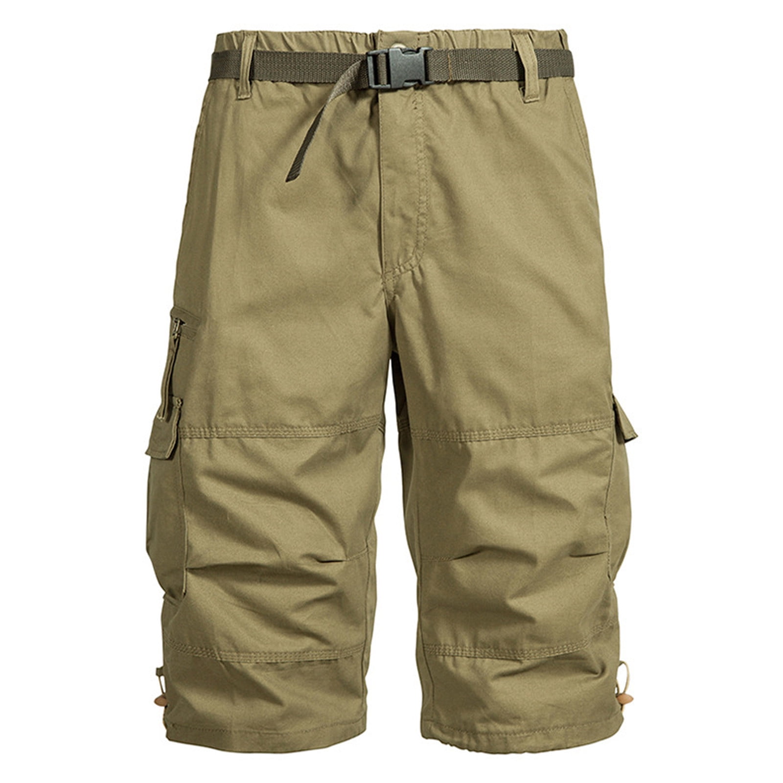 Men's Tactical Hiking Shorts Casual Knee Length Outdoor Cargo Short ...