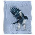 thumbnail image 2 of Harry Potter Blanket, 50"x60", Ravenclaw Wash Silky Touch Sherpa Back Super Soft Throw Blanket, 2 of 5
