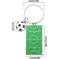 thumbnail image 2 of World Cup Football keyring, Creative Football Field Keychain Mini Soccer Ball Keychain Party Favor Soccer Pendant Souvenir, 2 of 4