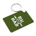 thumbnail image 2 of ThisWear Keychain for Best Dad Real Sharp Dad Knife Pun 2-Pack Aluminum Rectangle Keychain, 2 of 3