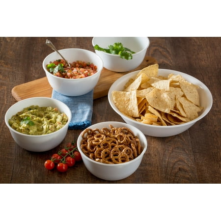 Corelle Livingware Winter Frost White 5-Piece Snack Set - Walmart.com Corelle Livingware Winter Frost White 5-Piece Snack Set - Walmart.com