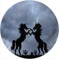 thumbnail image 1 of Slipmat Slip Mat Scratch Pad Felt for any 12" LP DJ Vinyl Turntable Record Player Custom Graphical - Iron Horses, 1 of 1