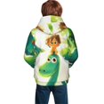 thumbnail image 3 of The Good Dinosaur Teen Boys Girls Hoodies 3D Printed Hooded Sweatshirts for Kids Long Sleeve Casual Unisex Pullovers with Pockets, 3 of 8