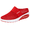 ED04_Red, variant on Domzle Slip-On Mules Sneakers for Women 2026 Backless Knit Comfortable Lightweight with Arch Support Walking Shoes for Travel House Office Gray 43