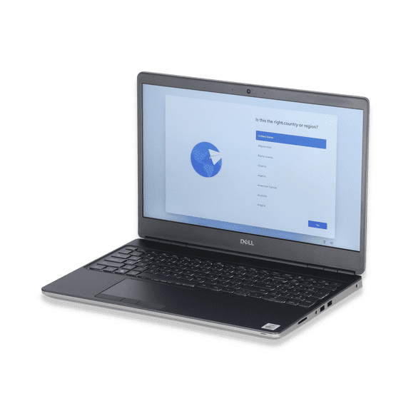 Restored 15.6" Dell Precision 7550 Mobile Workstation Laptop, Intel Core i7 10th Gen, 32GB RAM, 512GB NVMe SSD, Windows 11, Full HD