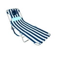 thumbnail image 6 of Open Box Ostrich Ladies Comfort Lounger, Beach Pool Tanning Chair, Stripe, 6 of 9