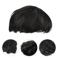 thumbnail image 4 of Perruque Droite Courte Perruque Accessoire de Cheveux Élégant Naturel à la Recherche Perruque Couverture avec Frange, 4 of 8
