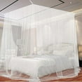 thumbnail image 1 of Bed Mosquito Net, Indoor and Outdoor Canopy Mosquito Net for Single and Double Beds - White (190 x 210 x 240cm), 1 of 5