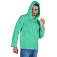 thumbnail image 3 of Atasi Solid Mens Hooded Kurta Full Sleeve Cotton Tshirt Regular Fit Ethnic Wear, 3 of 7