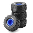 thumbnail image 1 of 4Pcs 100mm 1/10 Tires Wheel 12mm Hex for 1/18 Mini RC Car Upgrade Parts, 1 of 5