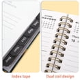 thumbnail image 5 of Planner 2026-2027 Daily WeeklyandMonthly, A5 Planner Cover, Black Spiral Notebook, 140 Pages, 5.8X8.3 In, Schedule Organizing, Academic Business Planning, 1 Pc, 5 of 9