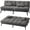 Gray, variant on CloudRest Pro 72" Modern Convertible Futon Sofa Bed, Upholstered Futon Couch with 5 Adjustable Backrest Angles,Suitable for Apartment,Living Room,Black