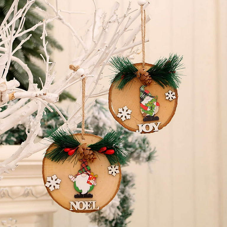 Small round 2024 christmas ornaments