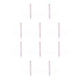 thumbnail image 3 of Matsuzay Herramienta de pintura de puntos de diamantes de imitación, pegatinas bordadas, herramientas, suministros para manualidades profesionales, Púrpura claro 10piezas Matsuzay CBP479663, 3 of 4