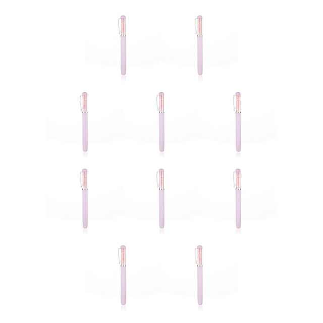Injueey Herramienta de pintura de puntos de diamantes de imitación, pegatinas bordadas, herramientas, suministros para manualidades profesionales, Púrpura claro 10piezas Injueey CBP479663