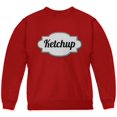 thumbnail image 1 of Chandail à Capuchon Rouge pour Jeunes, Costume de Ketchup d'Halloween, 1 of 1