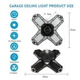 thumbnail image 2 of Christmas Decorations Led Garage Light Deformable Adjustable Garage Lamp High Light for Workshop ！, 2 of 8