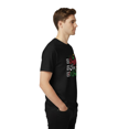 thumbnail image 3 of Gildan Men's Naughty Nice Graphic Tee for Christmas, Short Sleeve Black Holiday T-Shirt, S Size, 3 of 5