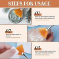 thumbnail image 3 of 14 Pcs Fan Brushes for Facial Soft Makeup Brushes Esthetician Makeup Cosmetic Multi Use Mask Acid Applicator Esthetician Brush Cosmetic Tools for Glyc, 3 of 4
