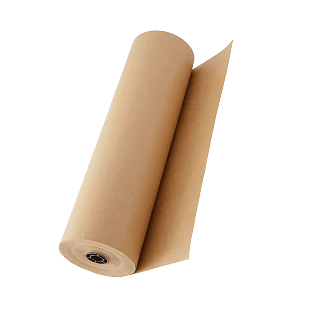 ifundom 1Pack Brown Kraft Paper Roll For DIY Handicrafts And Shipping Needs