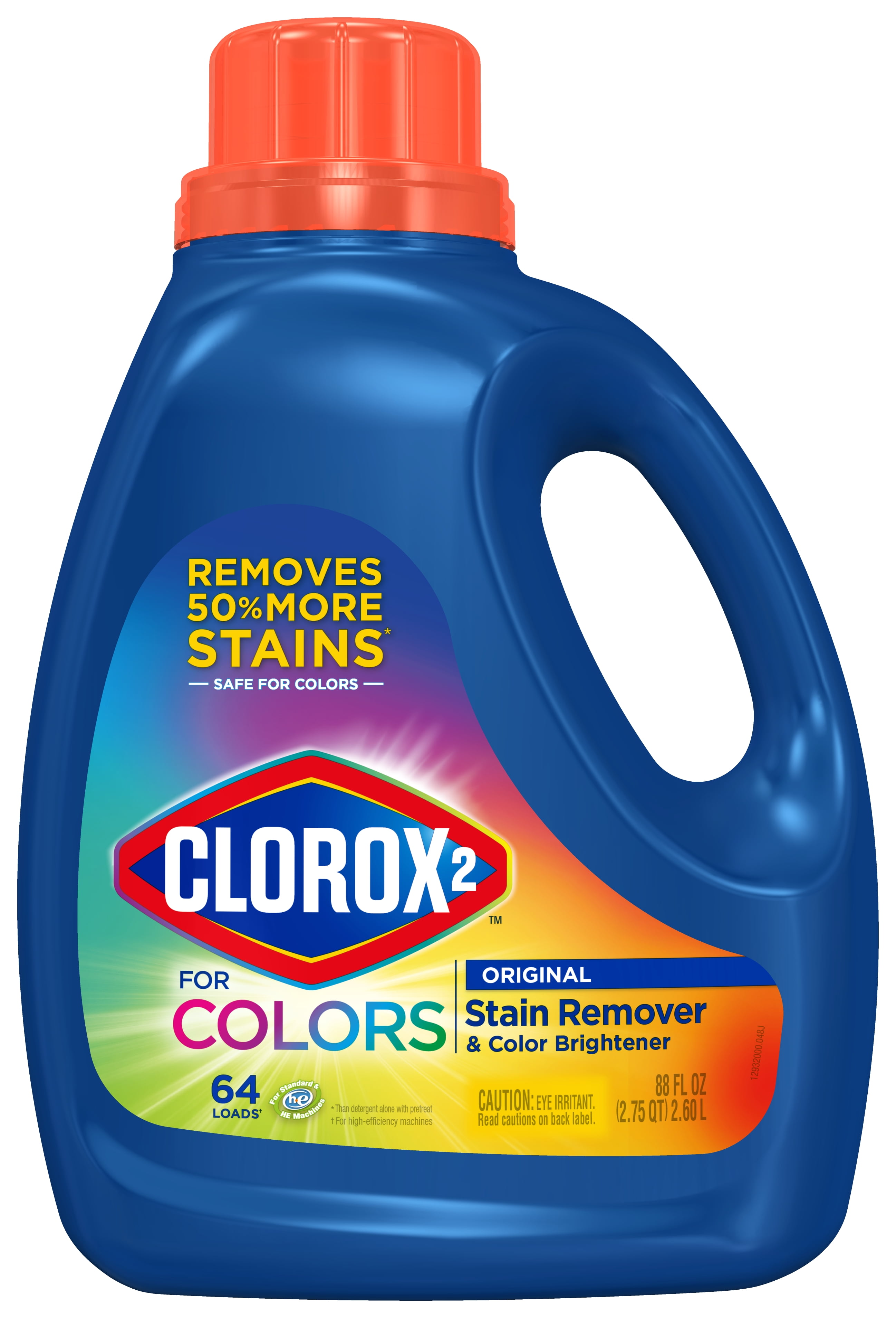 Clorox 2 For Colors Stain Remover And Color Brightener, 88 Ounces